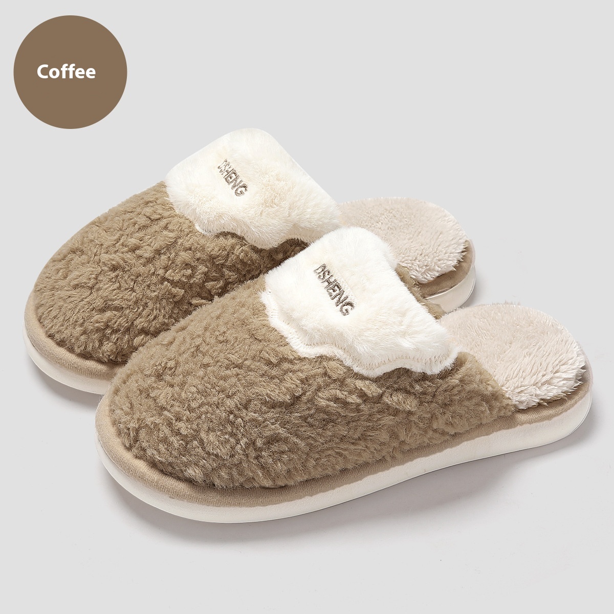 Cotton Slippers Winter Men's Indoor Home