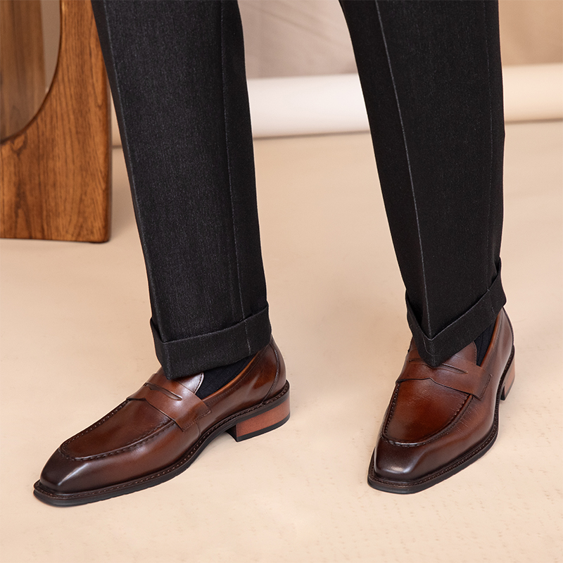 Outdoor Leisure Leather Shoes For Men foto 4