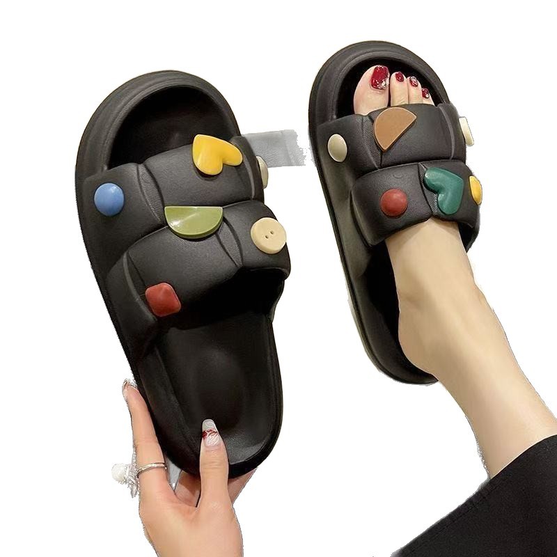 Home Advanced Sense Non-slip Deodorant Couple Home Summer Slippers foto 2