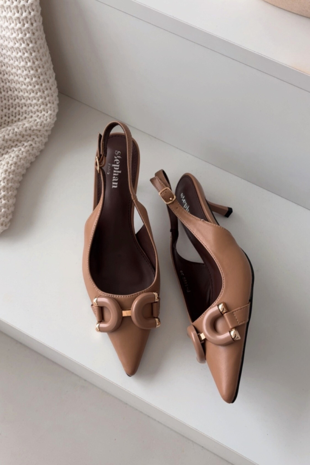 Sandalen op hak Step in style
