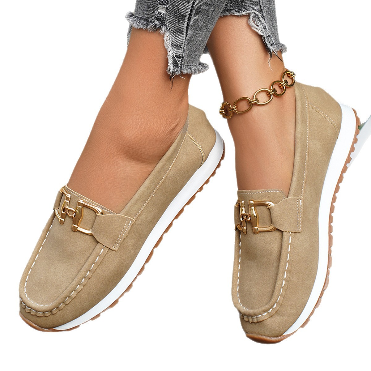 Casual Sports Shoes Foreign Trade Casual Ladies Oversized Shoes foto 3