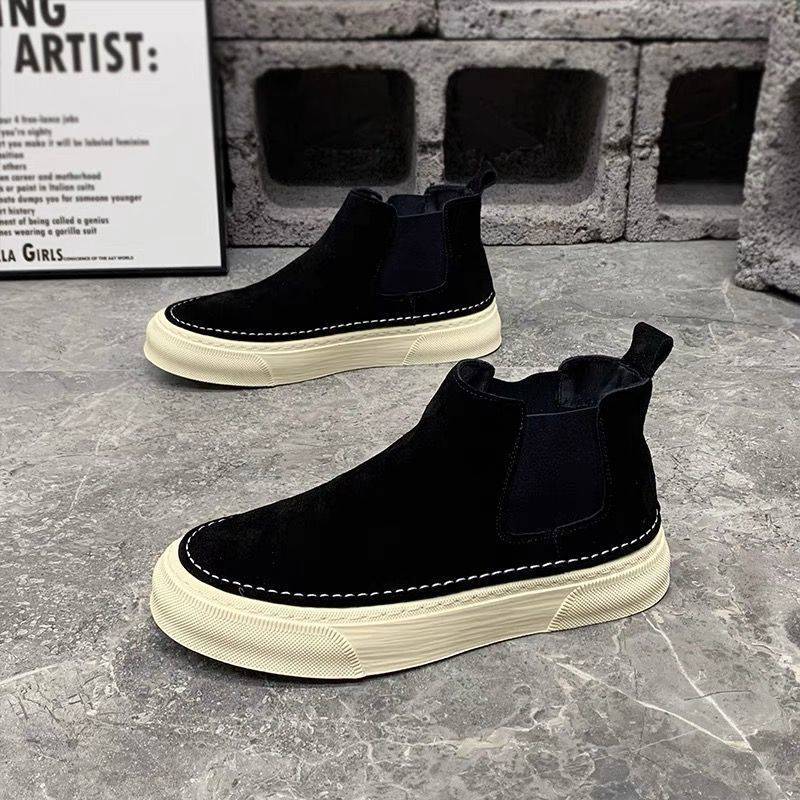 Men's Casual High Top Chelsea Martin Boots foto 5