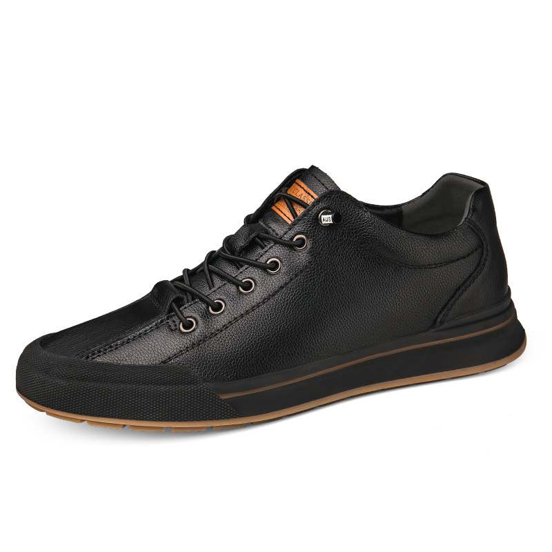 Increased 6CM Spring Men's Shoes Fashion White Shoes Breathable foto 5