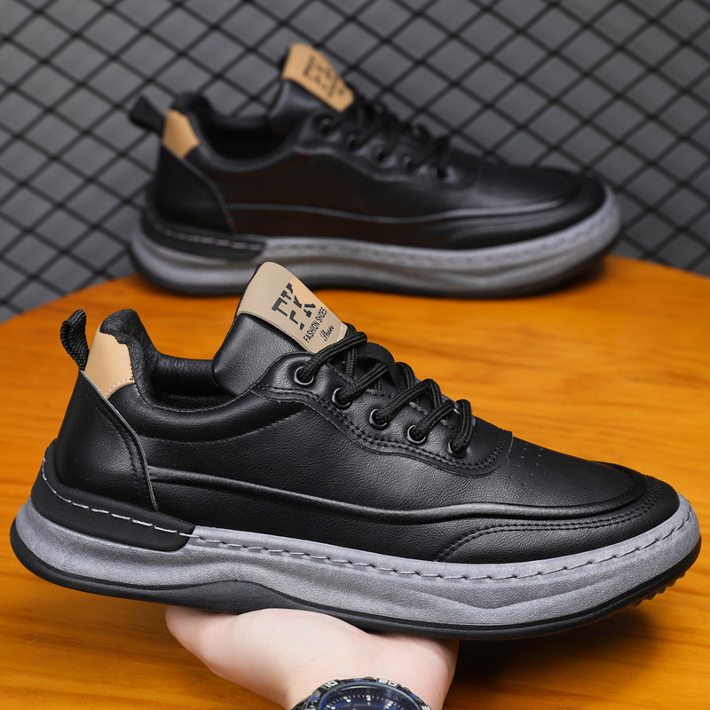 Fashionable Versatile Breathable Casual Shoes With A Soft Sole Lace Up Design And Round Toe foto 2