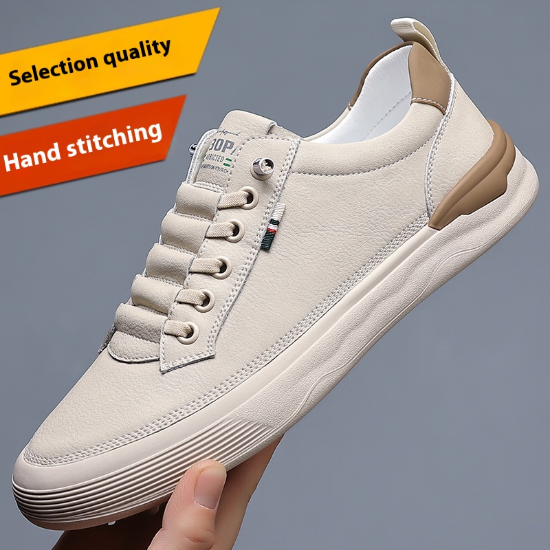 Breathable Men's Soft Bottom Fashion Sneakers Slip-on Casual foto 3