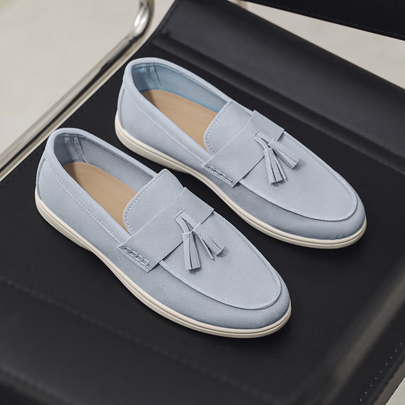 Suede Slip-on Business-casual Loafers foto 3