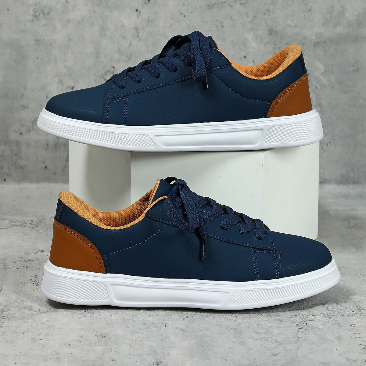 Platform Skateboard Casual Flat Sneaker foto 2