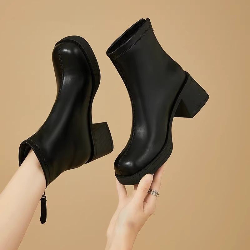 Womens Versatile Casual And Comfortable Ankle Boots foto 3