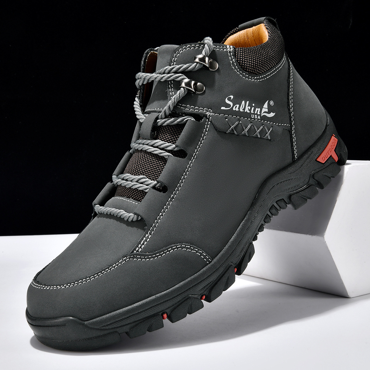 Mid-calf Vintage Men's Outdoor Casual Shoes foto 5