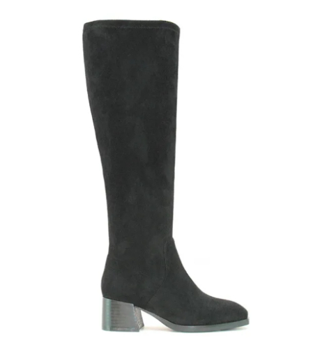 Women's Solid Color Fashion Frosted Long Martin Suede Boots foto 5