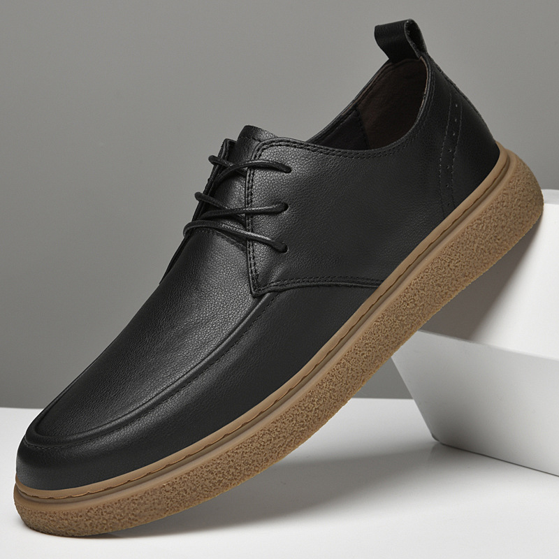 First Layer Cowhide Men's Casual Sneakers foto 5