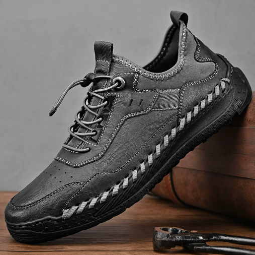 Men's Springautumn Hand-stitched Sneakers foto 5