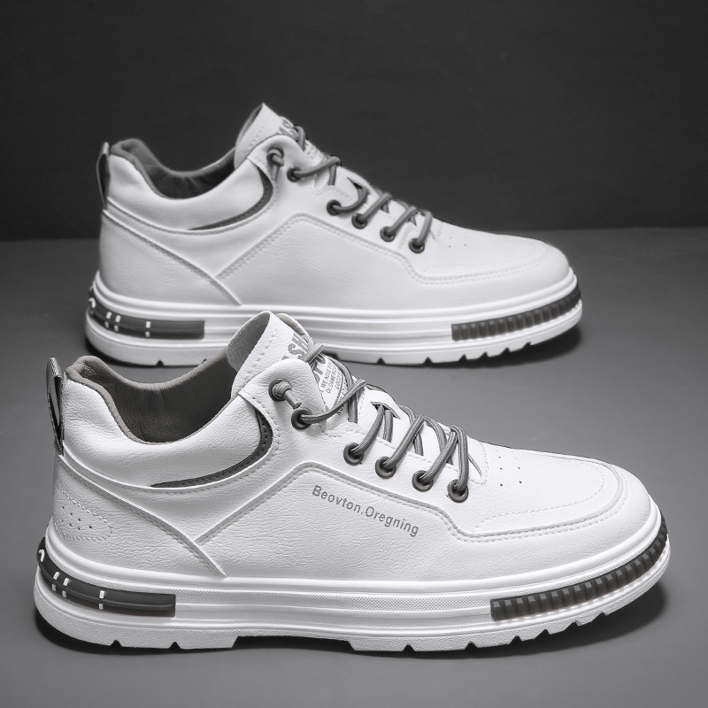 Thick Bottom Non-slip Wear-resistant Work Shoes Men foto 3