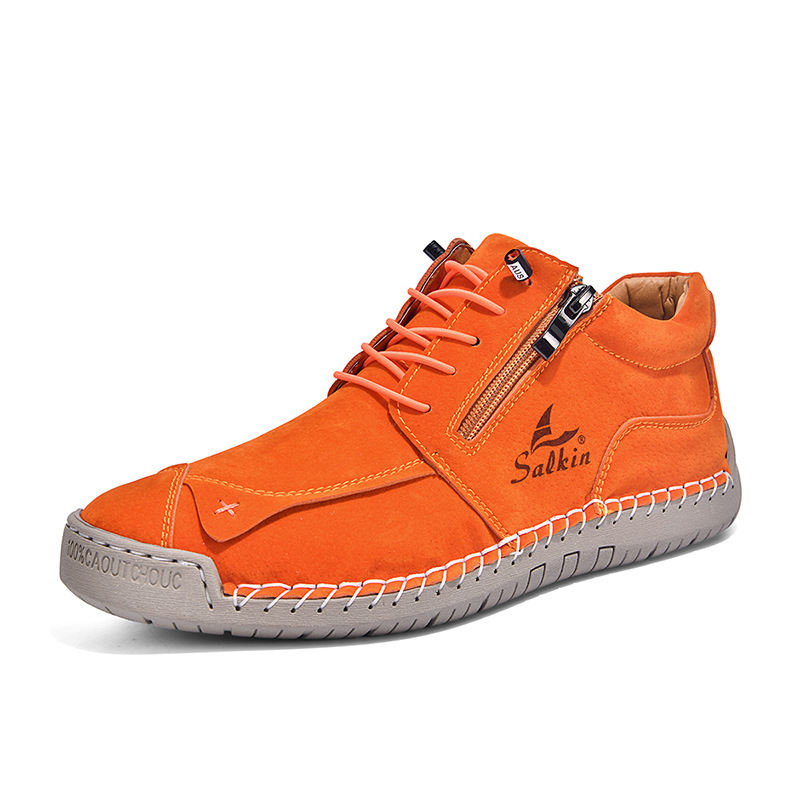 Hand-stitched Unisex Shoes With Soft Soles For Fallwinter foto 4