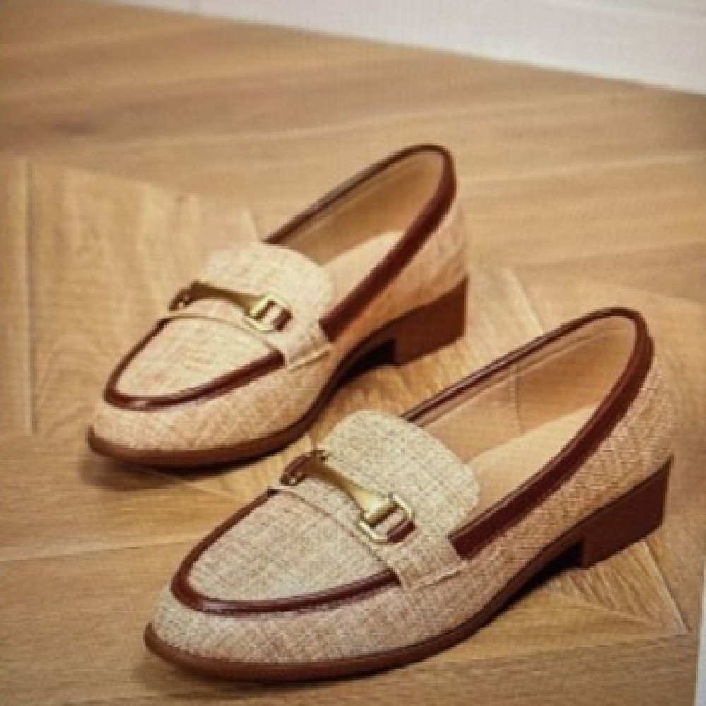 Spring And Autumn Independent Station Supply Casual Flat Round Head 40-43 Large Size Slip-on Round Head Loafer Shoes foto 2