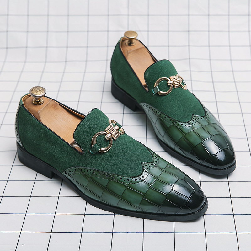 Size Business Fashion Leather Shoes British Casual Shoes