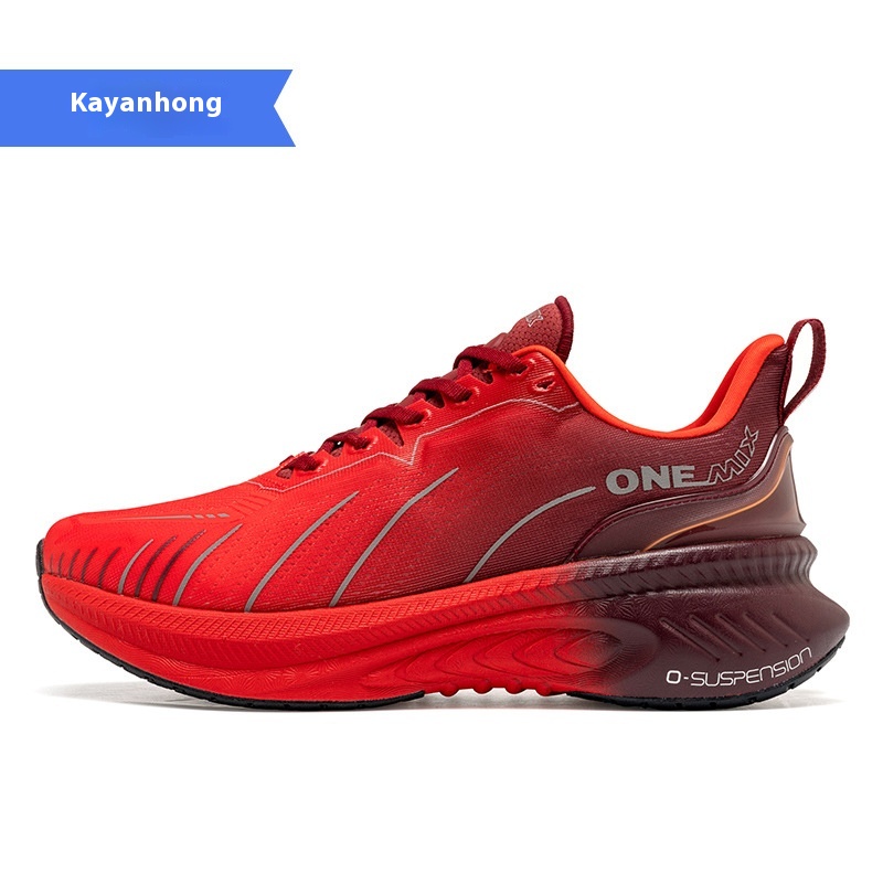 Professional Running Sports Platform Cushioned Shoes Men's Breathable foto 3