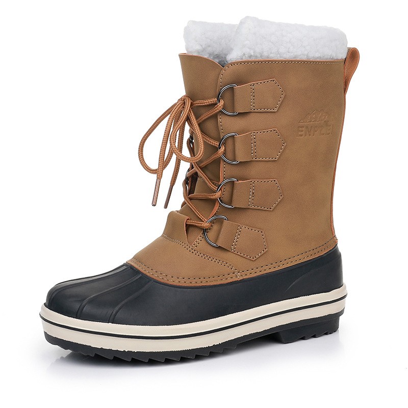 Women's Adult Waterproof Snow Boots For Outdoor Warmth foto 5