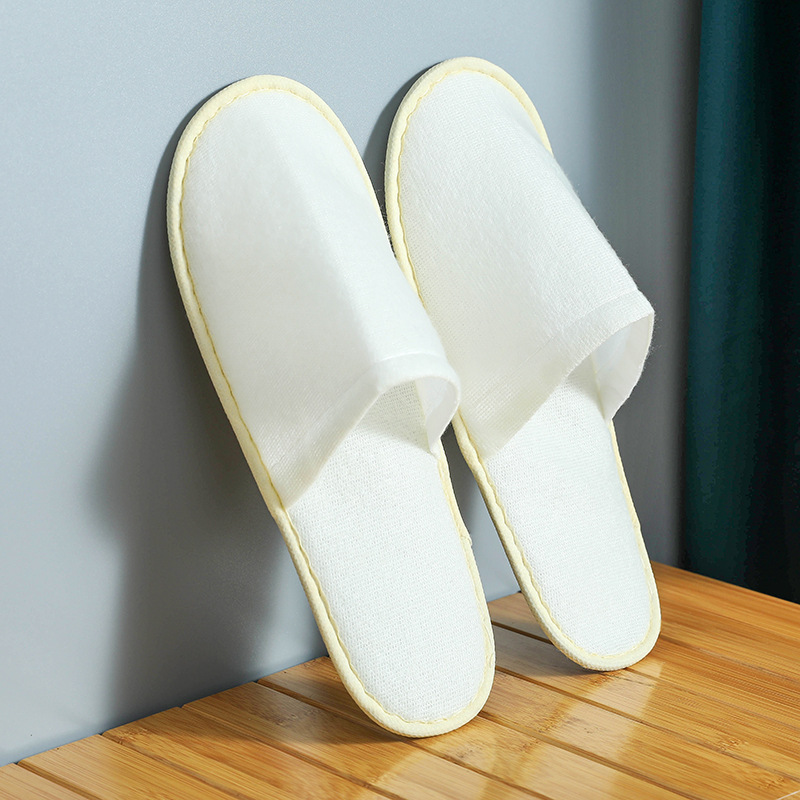 Women's Home Solid Color Non-slip Platform Hotel Slippers foto 5