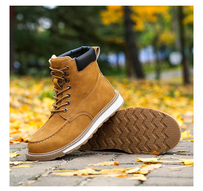 Men's Safety Shoes Deodorant And Breathable Anti-smashing foto 3