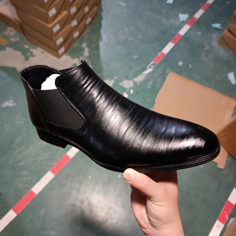 Men's Business Leisure Plus Size Leather Shoes foto 3