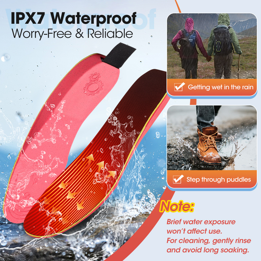 Wireless Heated Insoles With APP Control foto 2