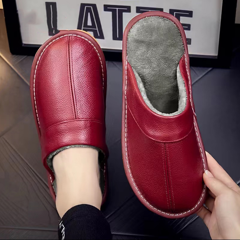 Men's Non-Slip Soft-Soled Cotton Slippers For Home