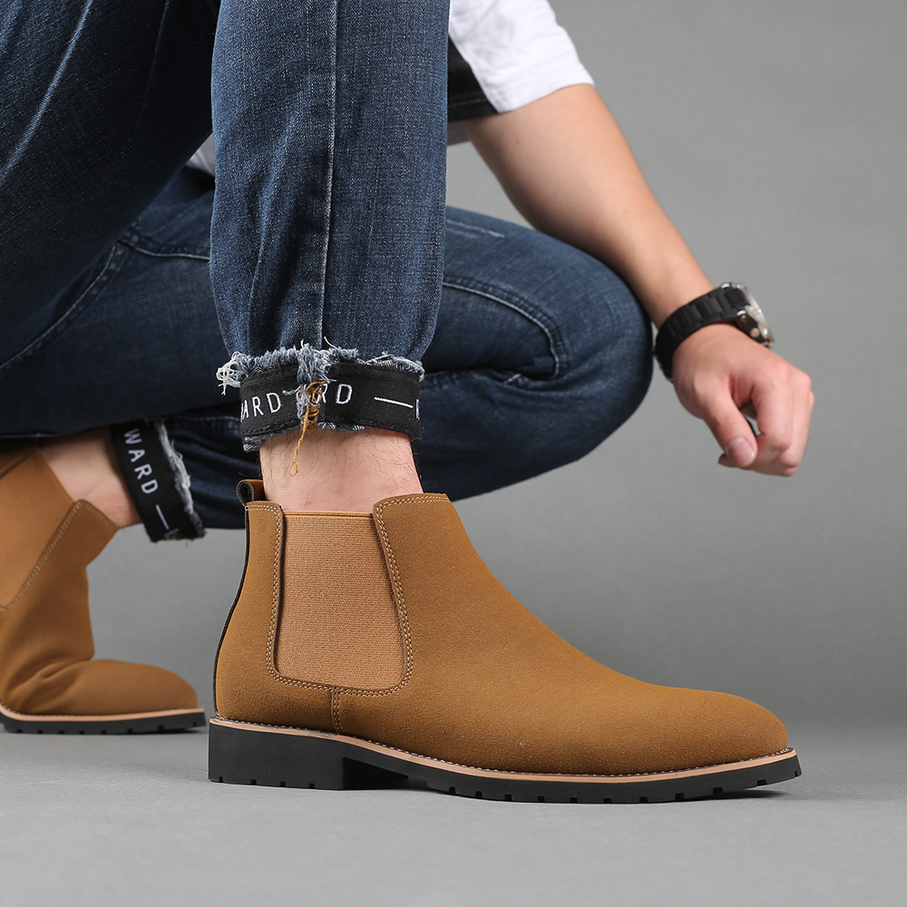 Fashion Martin Male High-top Worker Boots foto 4