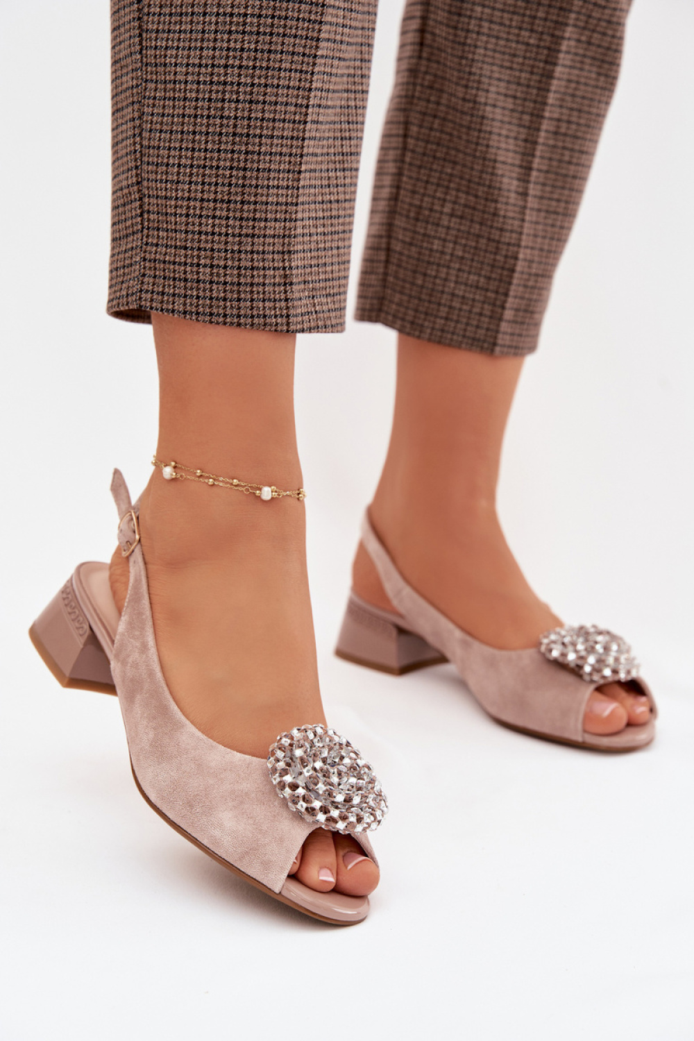 Sandalen op hak Step in style