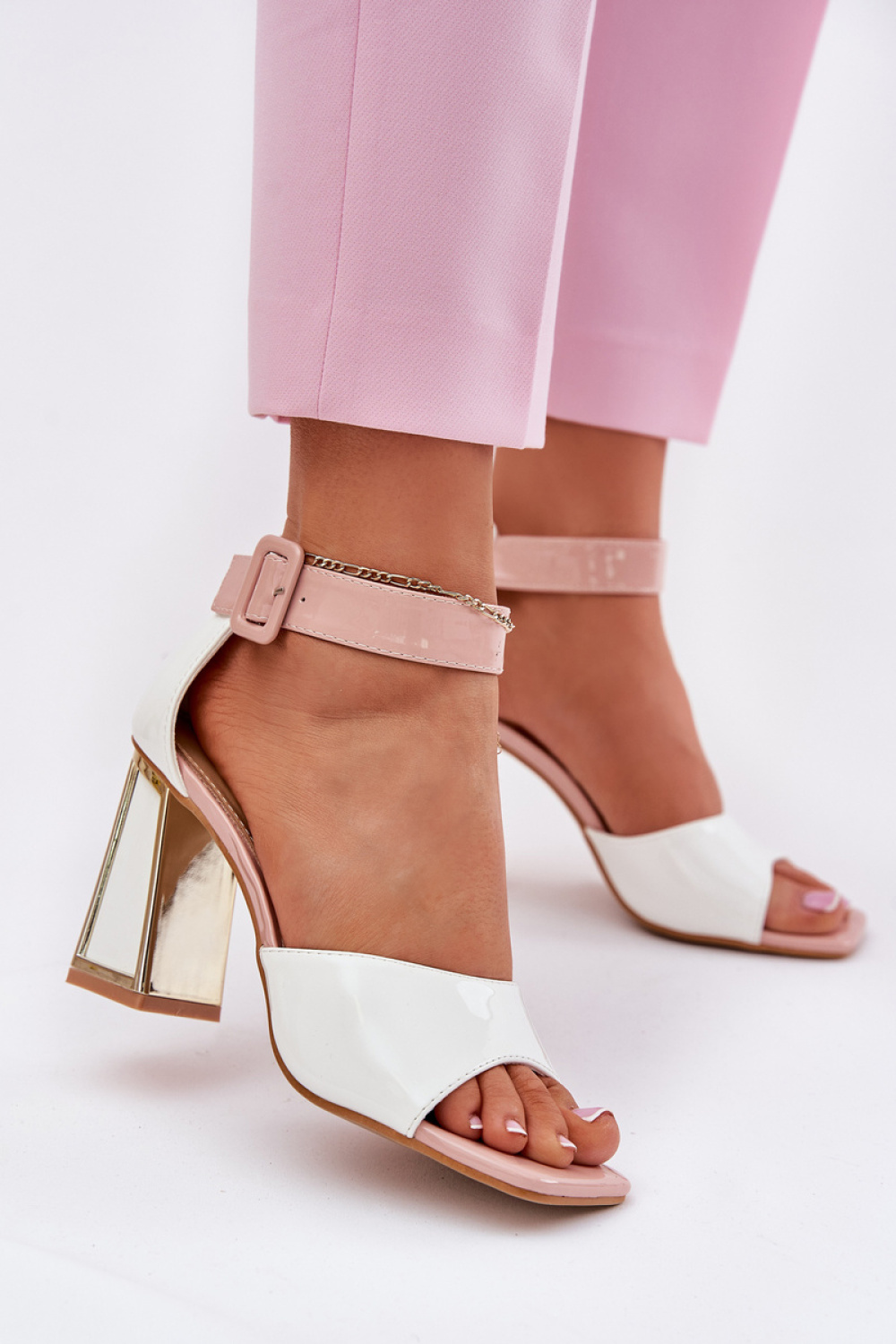 Sandalen op hak Step in style