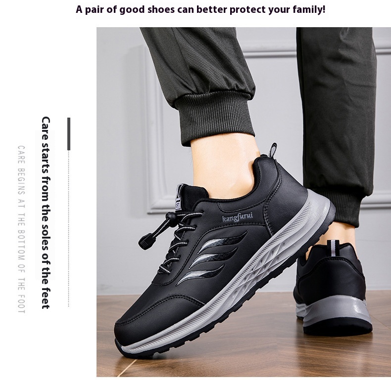 Anti Slip And Wear-resistant Soft Sole Lightweight Sports Shoes foto 5