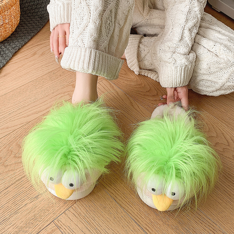 New Stylish And Quirky Indoor Home Warm Plush Slippers foto 4