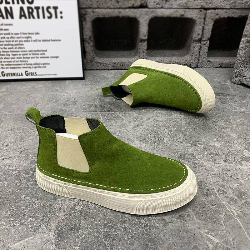 Men's Casual High Top Chelsea Martin Boots foto 2
