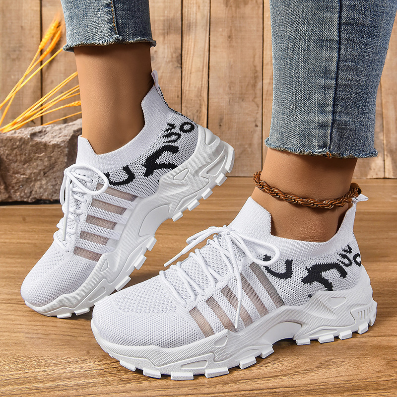 Women's Fashionable Mesh Breathable Shoes foto 3