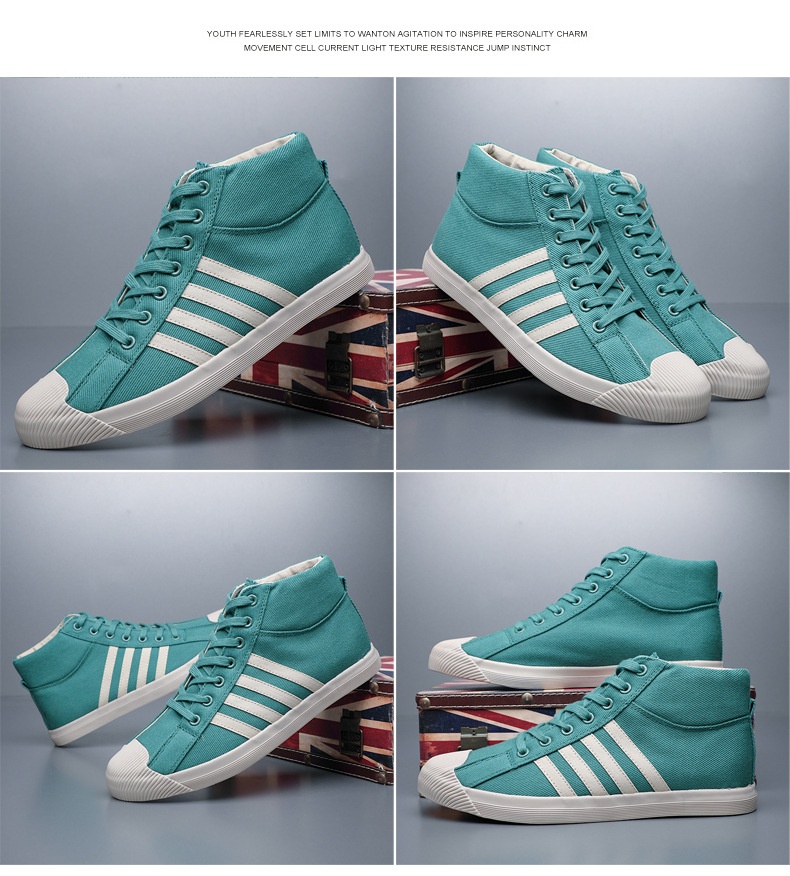 Men's High-top Canvas Shoes Casual