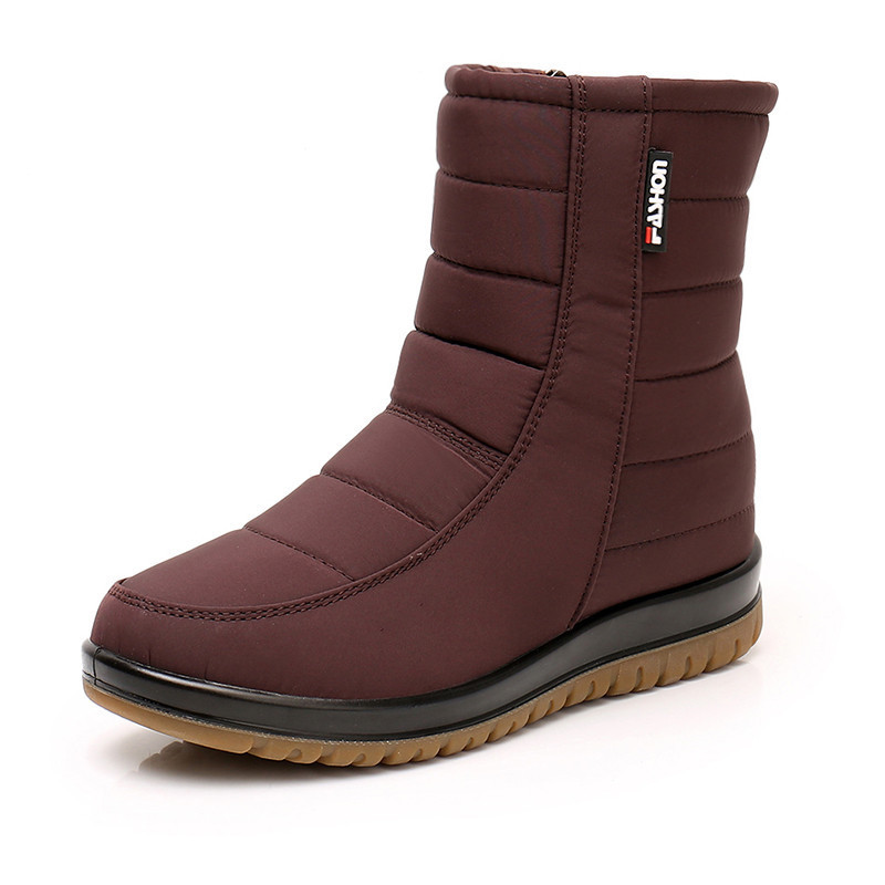 Warm Waterproof And Anti-slip Snow Boots foto 4