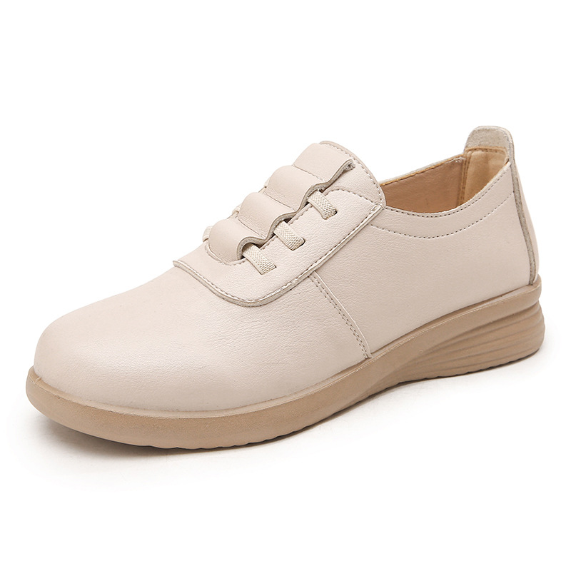 Women Orthopaedic Leather Support Walking Shoes foto 4