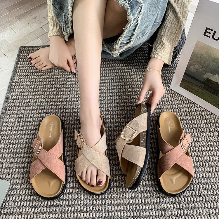 Mori-style Gentle Thick-soled Sandals For Women foto 2