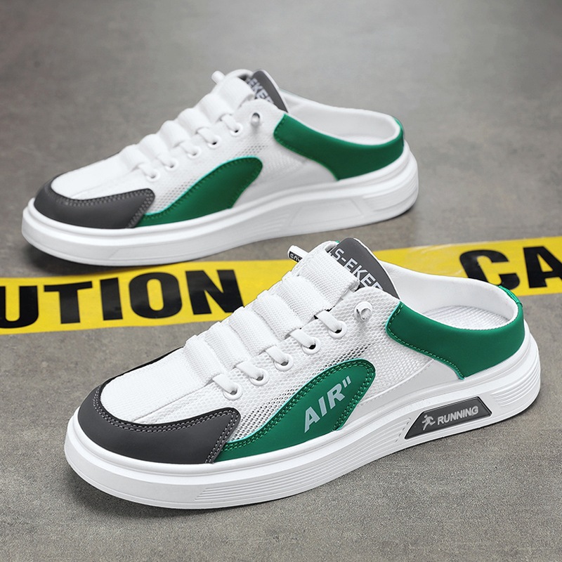 Wear-resistant Rubber Sole Low-top Casual Shoes foto 3