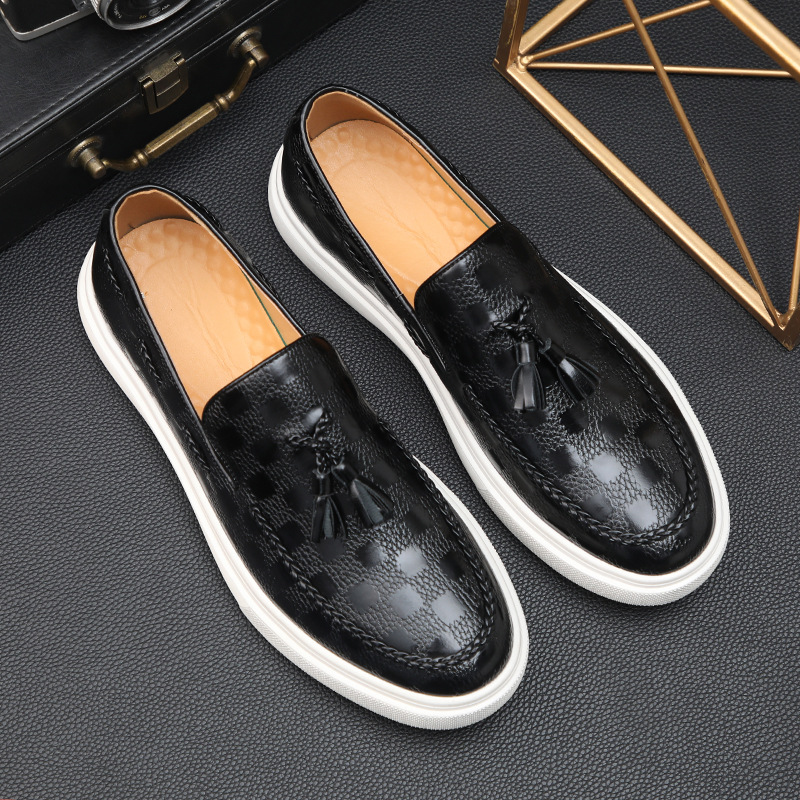 Summer Breathable One Pedal Korean Style Versatile Slip-on Men's Casual Shoes foto 2