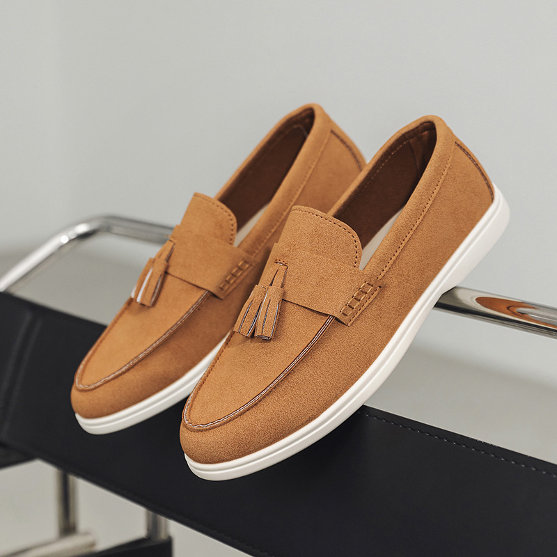 Suede Slip-on Business-casual Loafers foto 4