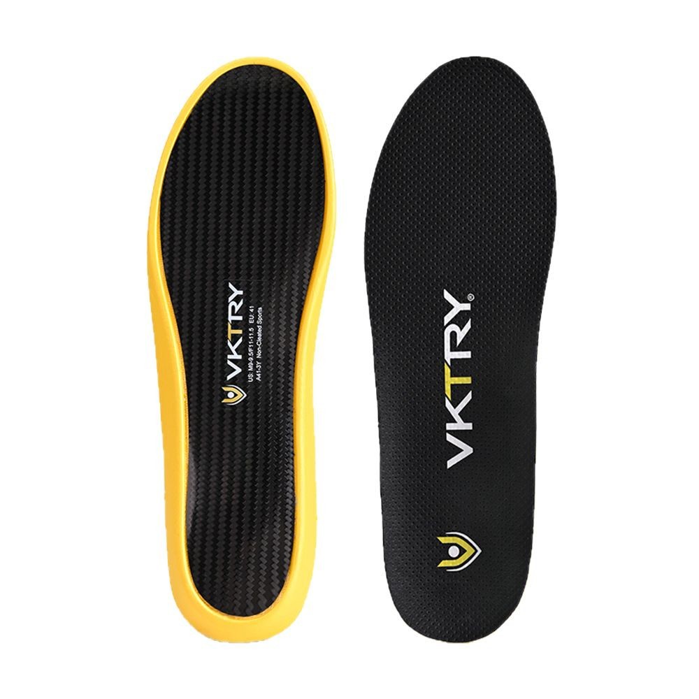 Real Carbon Fiber Insoles High Elastic Basketball Sports Arch Support Foot Running Shoes foto 2