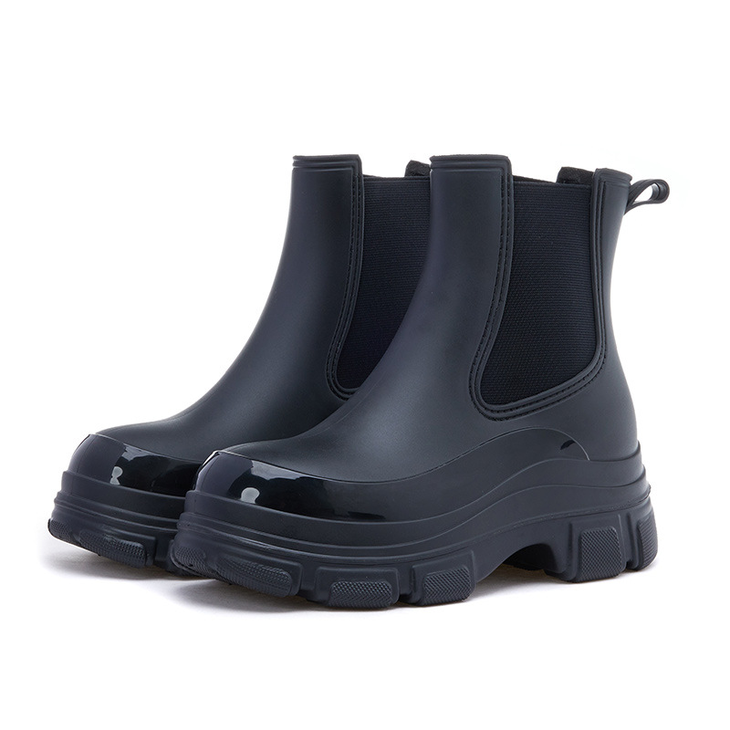 New Martin Rain Boots With Thick Soles Made Of Waterproof Plastic foto 4