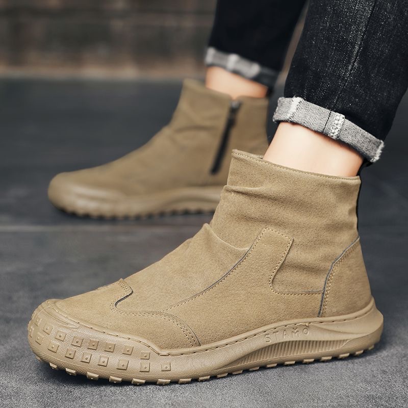 New Autumn Lightweight Casual Work Boots For Men foto 2