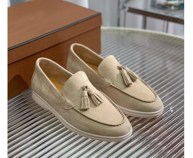 Fashion Suede Tassel Slip-on Loafers foto 5