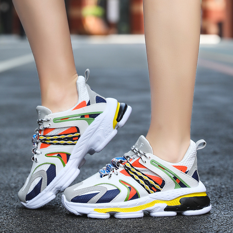 Internet Hot Dad Shoes Korean Fashion All-matching Casual Sports Couples Fashion Shoes foto 5