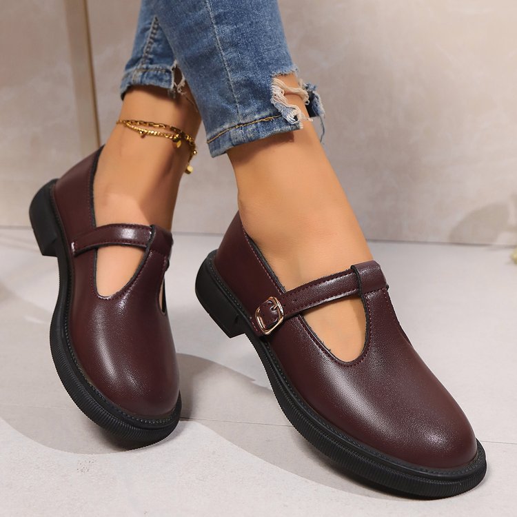 Word Buckle Stylish Casual Shoes Women foto 5