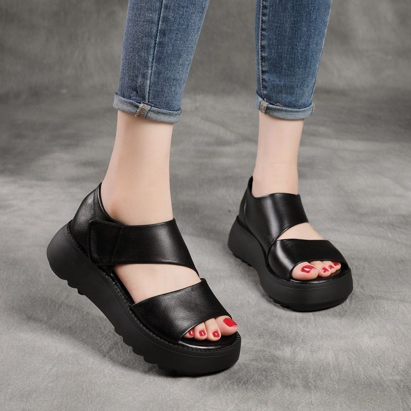 Casual All Match Vintage Women's Sandals foto 3
