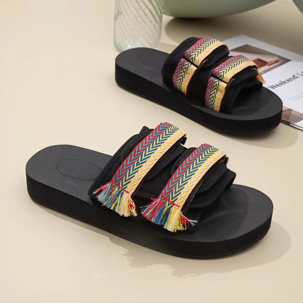 Summer New Arrival Thick-soled Casual Outdoor Slippers foto 3
