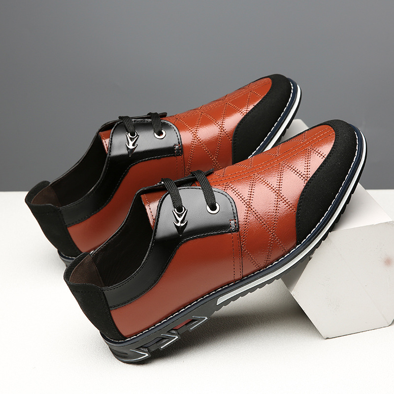 Casual Leather Shoes Without Laces foto 2